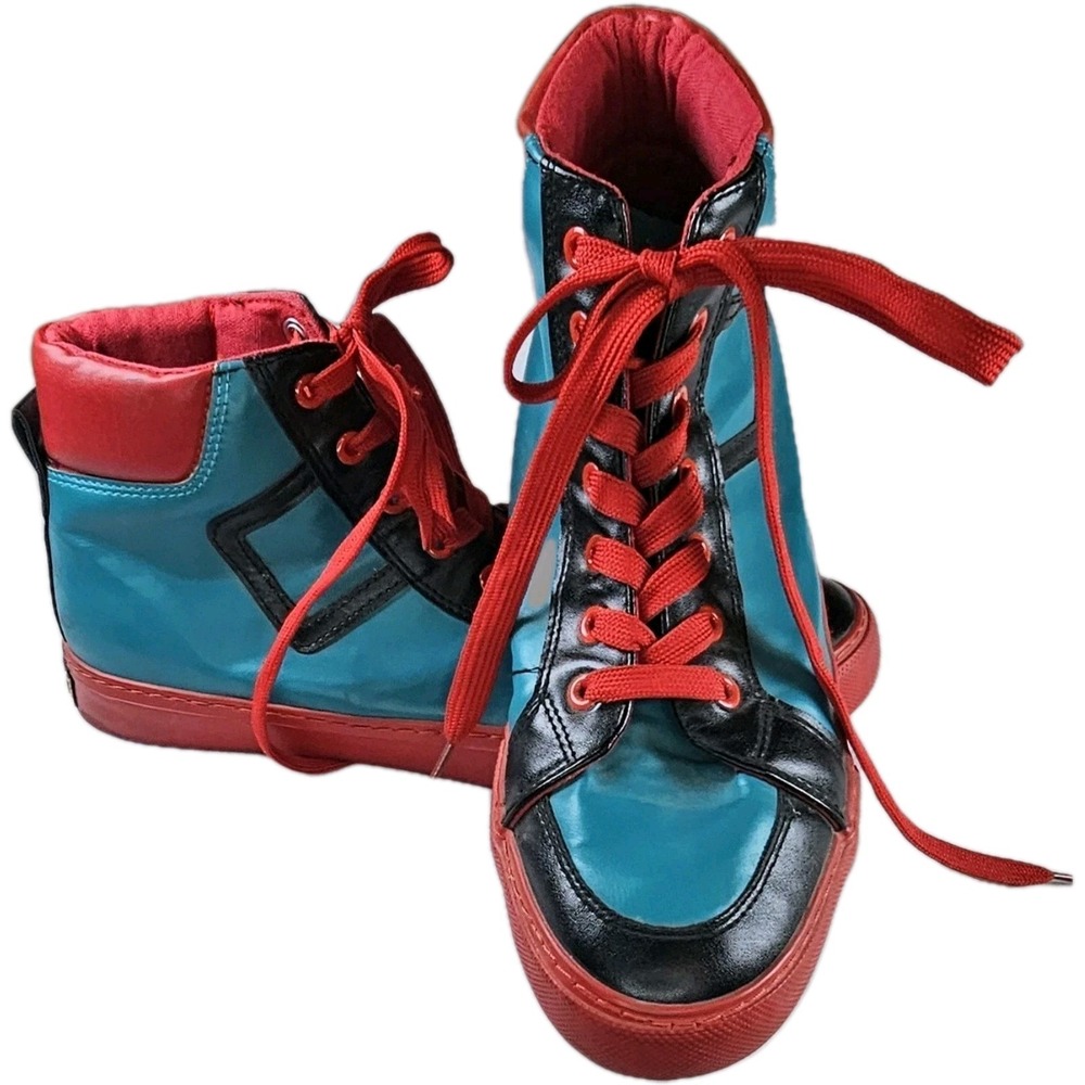 My Hero Academia Deku Cosplay Hi-Top Sneakers Shoes size 8